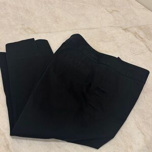 Classiques Entier Capri Pants Sz 14 – Black Stretch, Slit Hem & Pockets